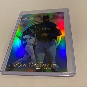 Ken Griffey Jr. 1999 Topps Gold Label Baseball Card class 1 Refractor Vintage